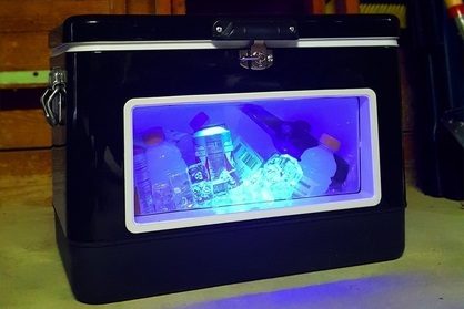 Blacklight Party Cooler