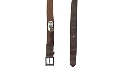 Hidden Pocket Leather Belt