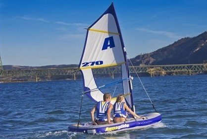 Inflatable sailboat