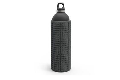 Foam roller water bottle
