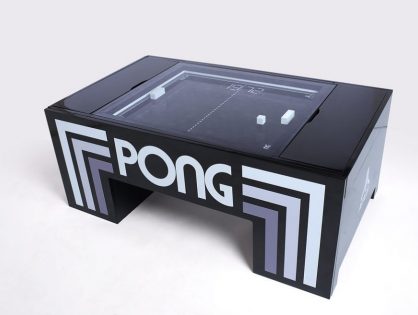 The Mechanical Atari Pong Table