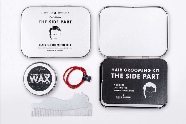 Men's Society Side Part Hair Kit