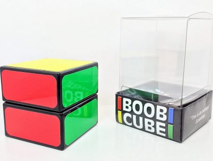 Boob Rubiks Cube Novelty Puzzle